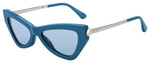 Okulary JIMMY CHOO DONNA-S-MVU54. Okulary przeciwsłoneczne, Kolor niebieski. Kobieta.