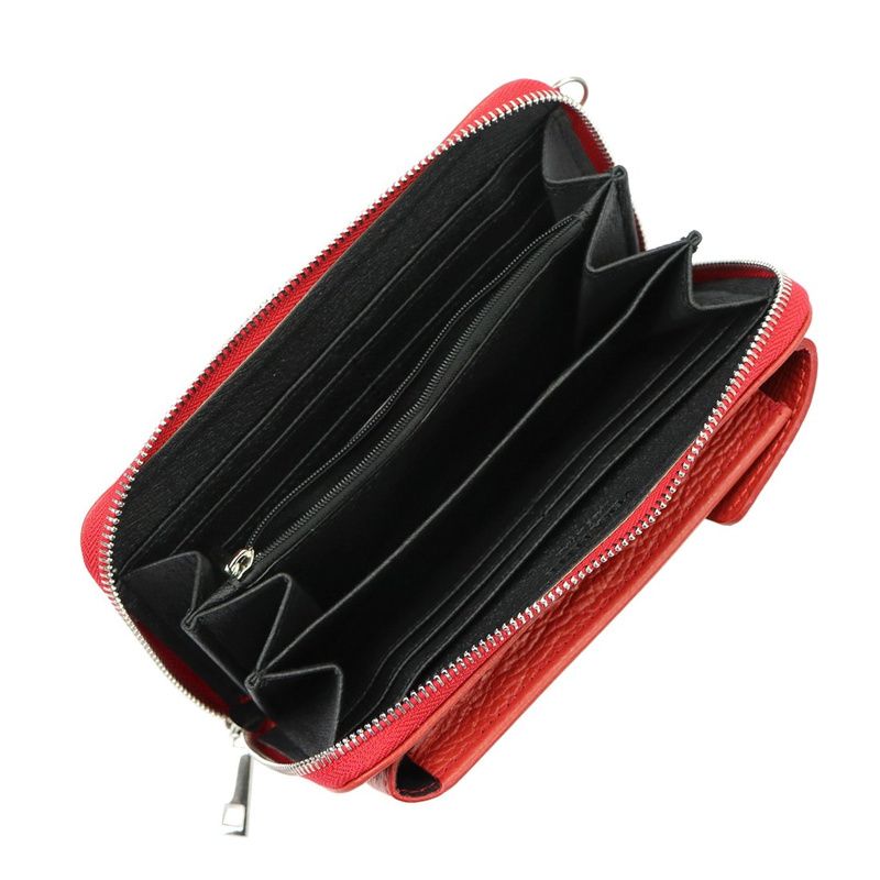 Gregorio etui na telefon z paskiem na ramię portfel torebka skóra naturalna