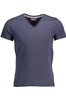 NIEBIESKI T-SHIRT MĘSKI Z KRÓTKIM RĘKAWEM TOMMY HILFIGER