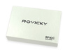 Zapinany Skórzany męski portfel Rovicky z RFID
