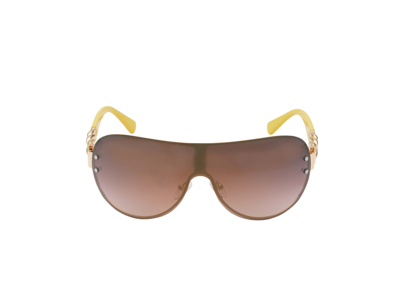 Okulary GUESS GO00037-0032C. Okulary przeciwsłoneczne, Kolor złoty. Kobieta.