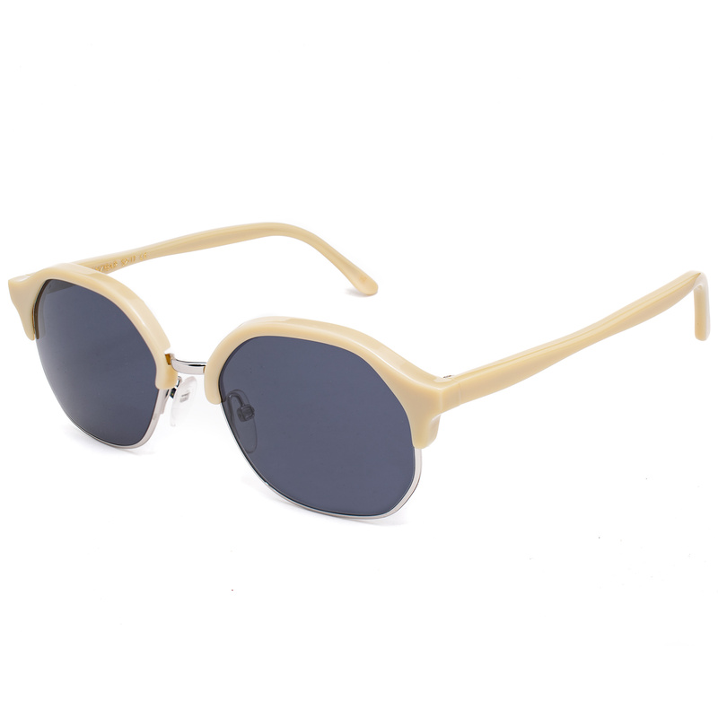 Okulary LGR ZANZIBARIVO40. Okulary przeciwsłoneczne, Kolor biały. Unisex.