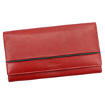 Albatross damski portfel skóra naturalna podłużna klasyczna portmonetka