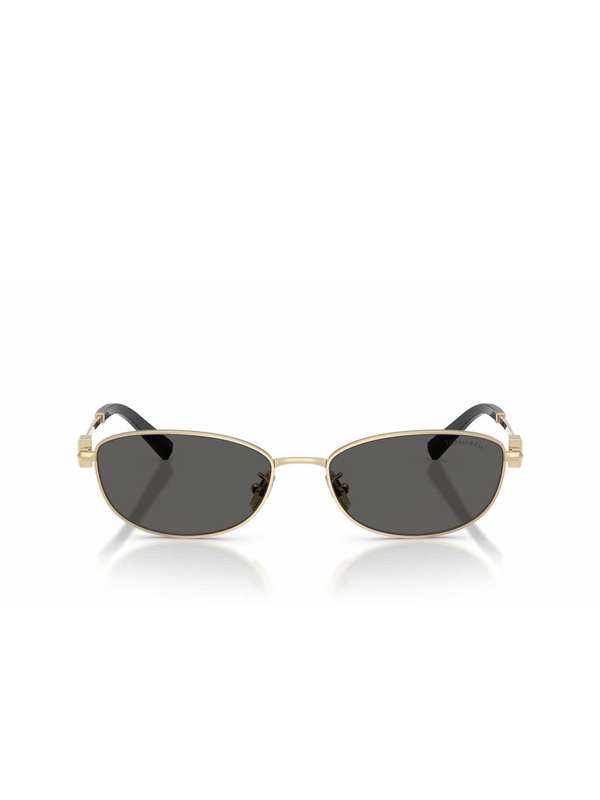 Okulary przeciwsłoneczne unisex Tiffany 0TF3115 6021S4 złoto-ciemnoszare