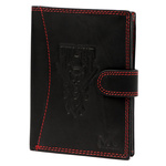 Skórzany męski portfel Money Kepper CDD 5601B WILD WEST