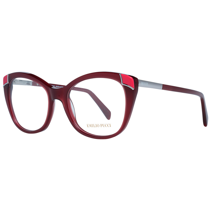 Okulary PUCCI EP5059-53068. EYEGLASSES, Kolor czerwony. Kobieta.