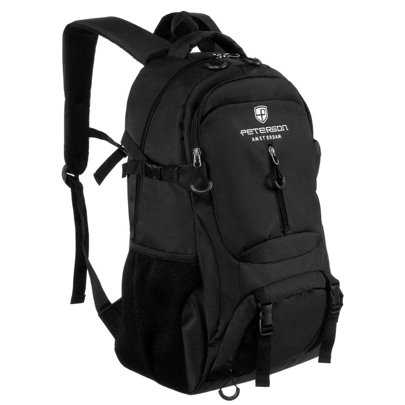 Materiałowy plecak męski Peterson PTN PWY-02