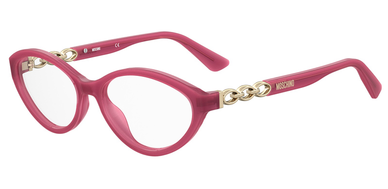 Okulary MOSCHINO MOS597-8CQ. Okulary, Kolor Cherry. Kobieta.