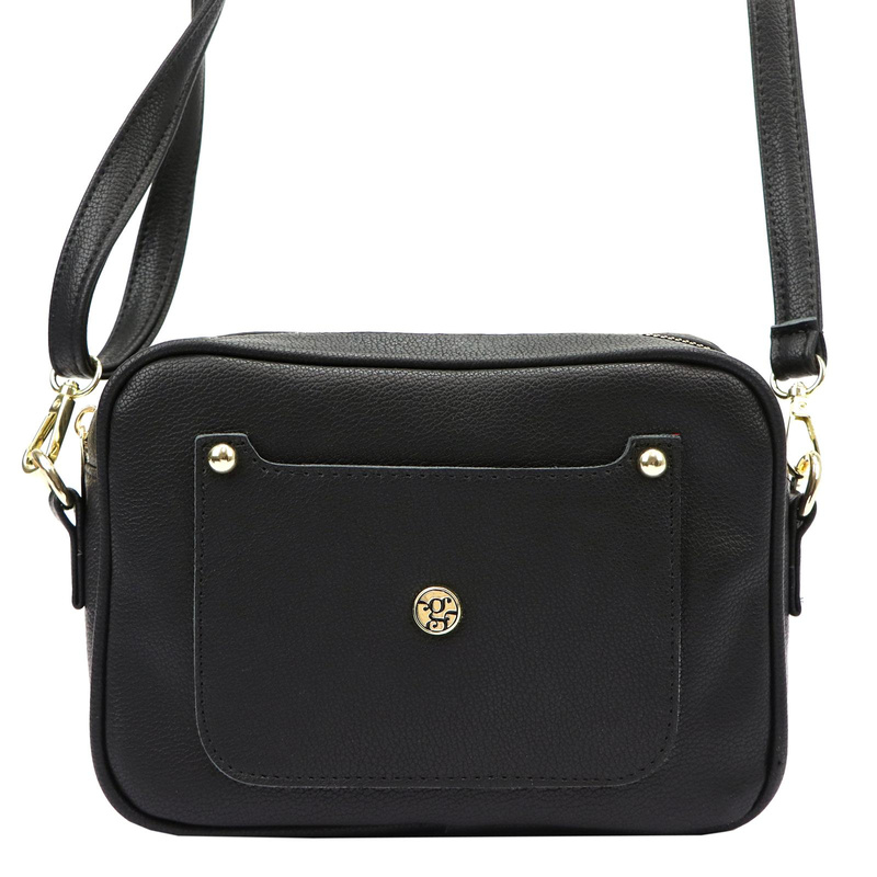 Gregorio damska listonoszka torebka przez ramię skóra eko z kieszeniami