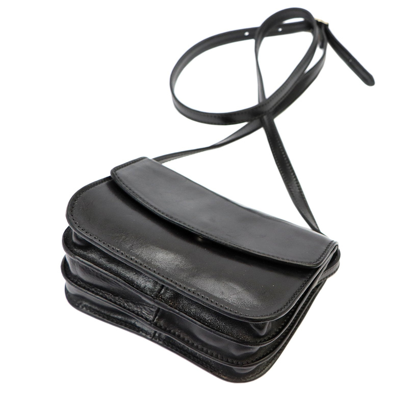 Florence Skórzana listonoszka na ramię 3 komory zamykana klapą elegancka