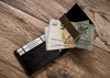 Mała banknotówka męska etui na karty Rovicky RFID