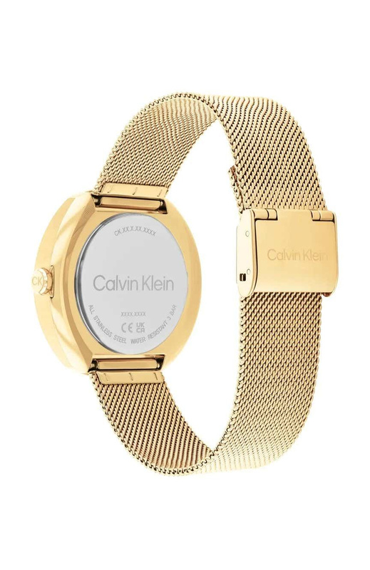 Zegarek CALVIN KLEIN 25200339. Kwarcowy, Kolor złoty. Kobieta.