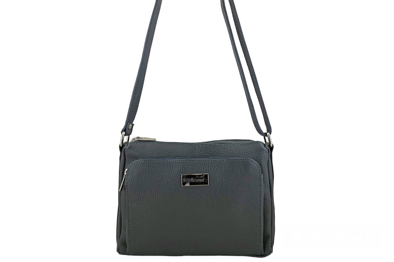 Listonoszka z kieszeniami - Szara ciemna 