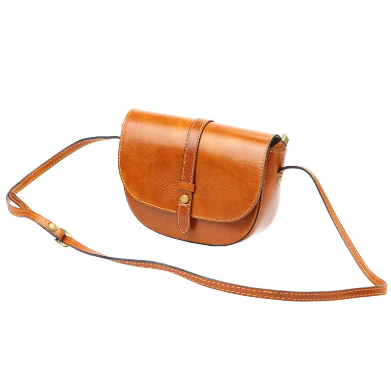 Gregorio damska listonoszka skóra naturalna torebka przez ramię z kieszenią