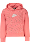 Bluza Nike z zamkiem błyskawicznym dla dziewczynek, różowa