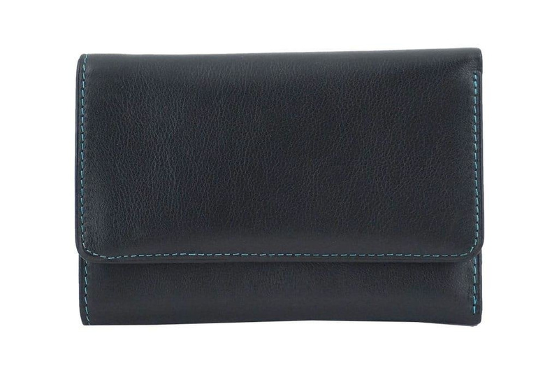 Barberini's klasyczny portfel damski - Granatowy