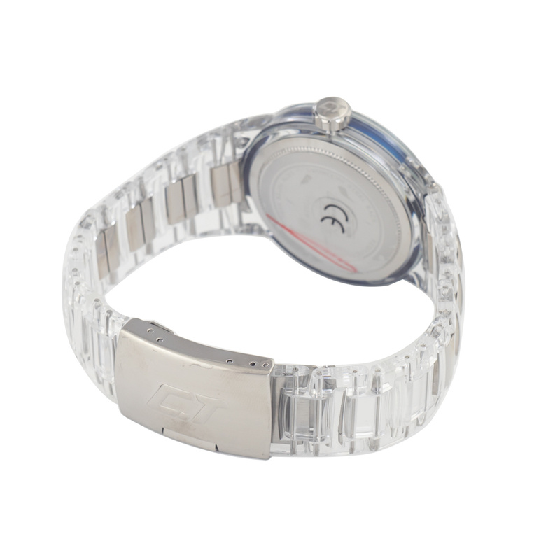 Zegarek CHRONOTECH CC7045M-01. Kwarcowy, Kolor niebieski. Mężczyzna.