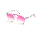 Okulary WEB EYEWEAR WE0262-5127T. Okulary przeciwsłoneczne, Kolor przezroczysty. Unisex.
