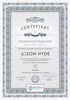 Zegarek JASON HYDE JH41005. Kwarcowy, Kolor srebrny. Mężczyzna.