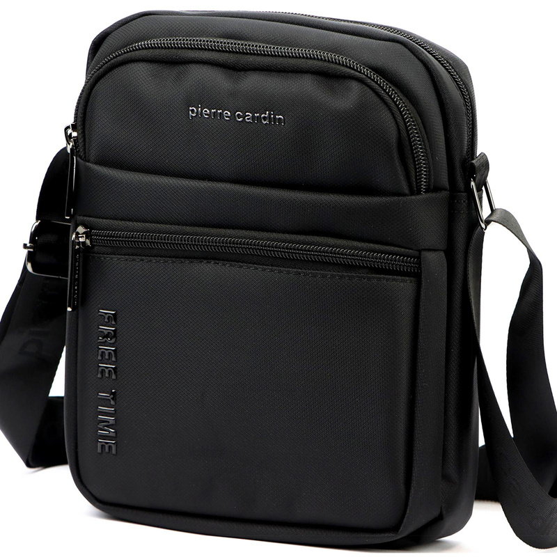 Męska miejska saszetka przez ramię Pierre Cardin