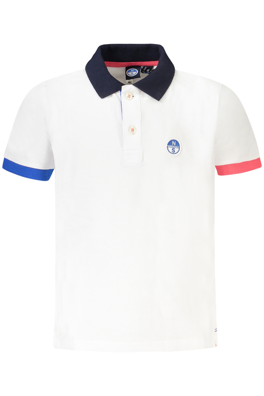 NORTH SAILS POLO KRÓTKI RĘKAW DZIECIĘCE BIAŁE