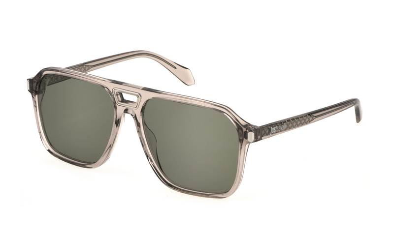 Okulary JUST CAVALLI SJC036-5907T1. Okulary przeciwsłoneczne, Kolor szary. Mężczyzna.