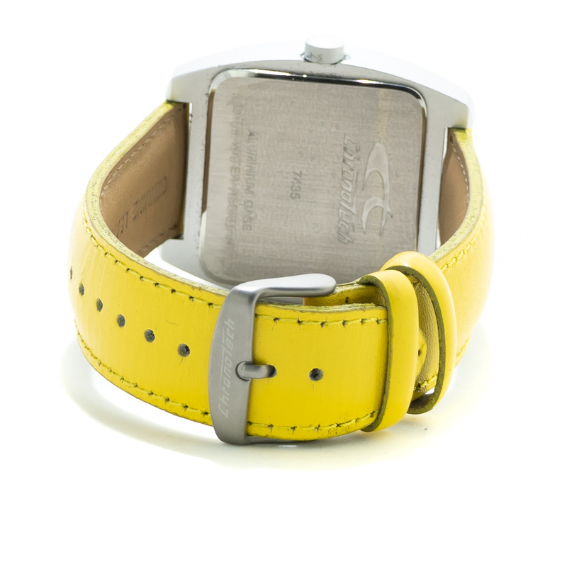 Zegarek CHRONOTECH CT7435-05. Kwarcowy, Kolor żółty. Kobieta.