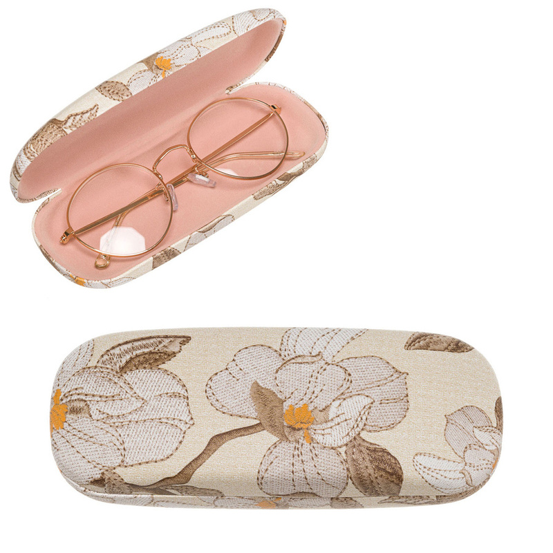 Eleganckie etui na okulary ze skóry eko 4U Cavaldi