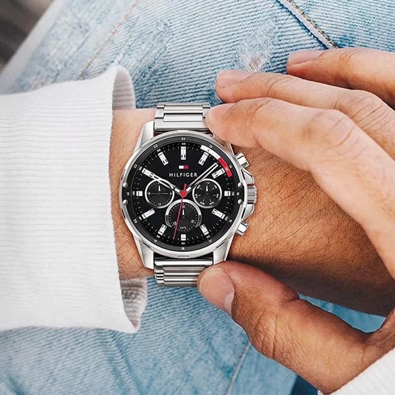 ZEGAREK MĘSKI TOMMY HILFIGER 1791937 MASON (zf065c)