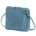 Barberinis Zamszowa skórzana mała damska listonoszka z organizerem na ramię