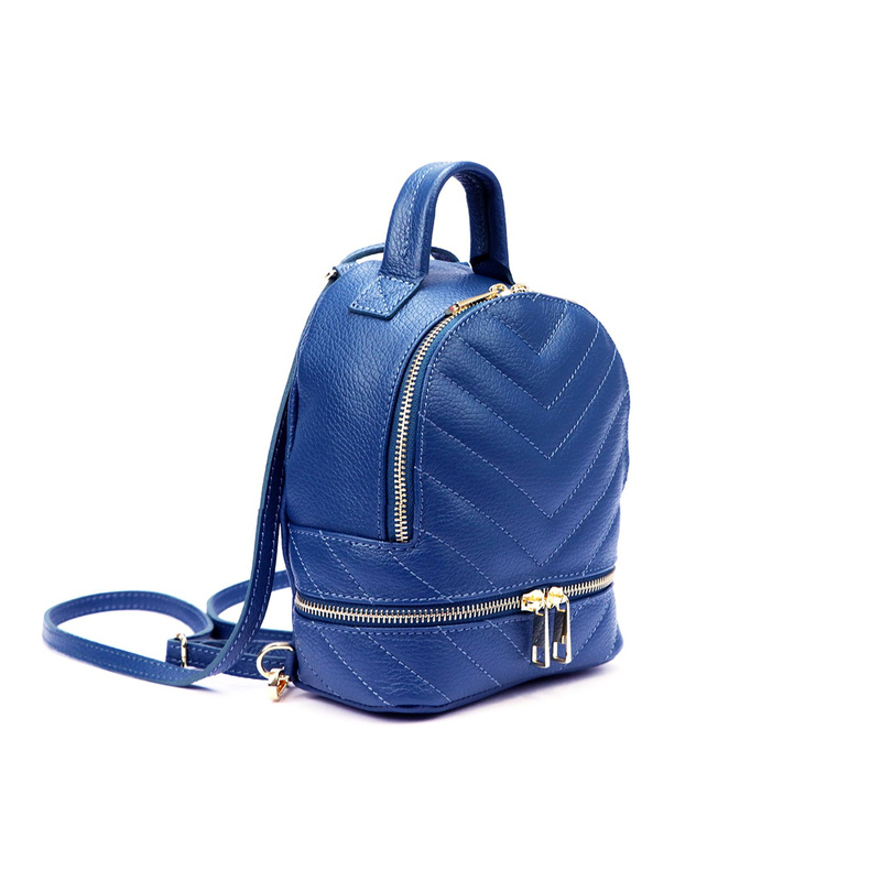 Luka Damski Plecak Skóra naturalna Mały Miejski Kieszeń Pikowanie