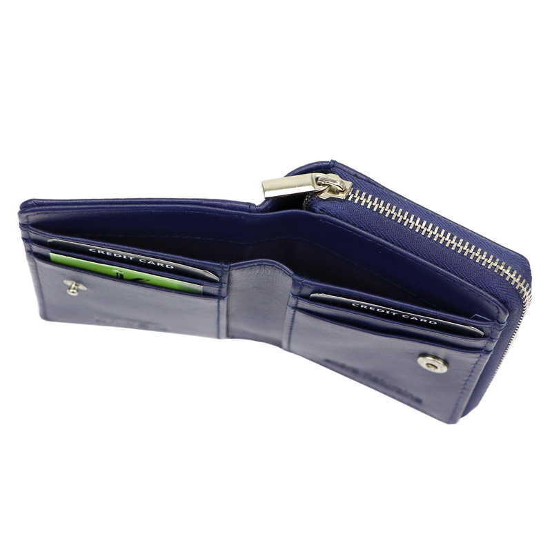 Kompaktowa Skórzana portmonetka Money Kepper RFID