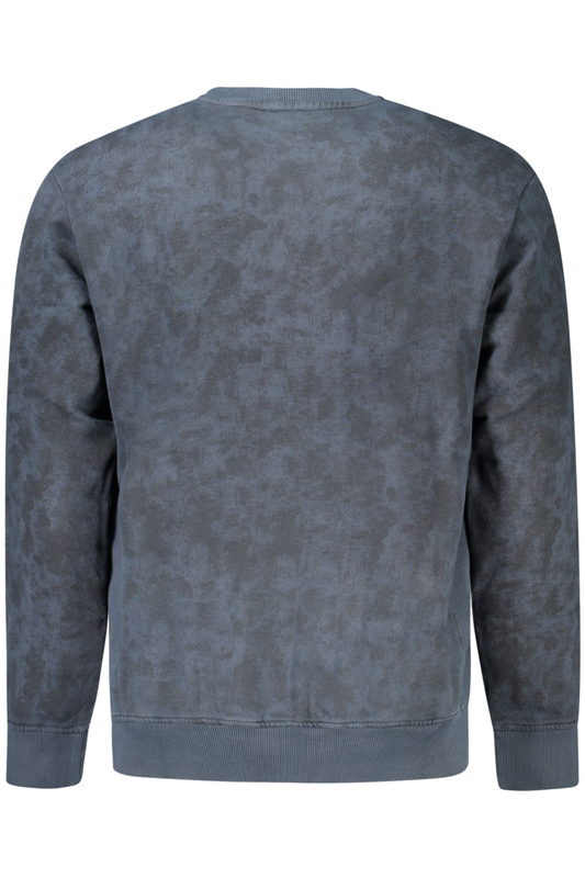 HUGO BOSS MĘSKA BLUZA Z ROZPINANYM NA ZAMEK NIEBIESKA