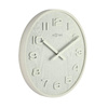 Zegarek NEXTIME 3096WI. Zegar ścienny, Kolor biały. Unisex.
