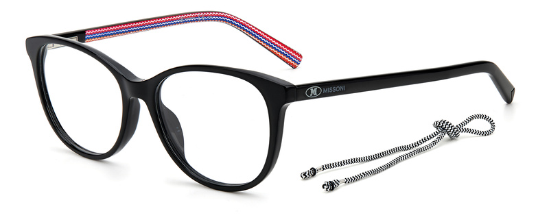 Okulary M MISSONI MMI-0006-807. Okulary, Kolor czarny. Kobieta.