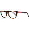 Okulary PUCCI EP5126-55056. EYEGLASSES, Kolor brązowy. Kobieta.