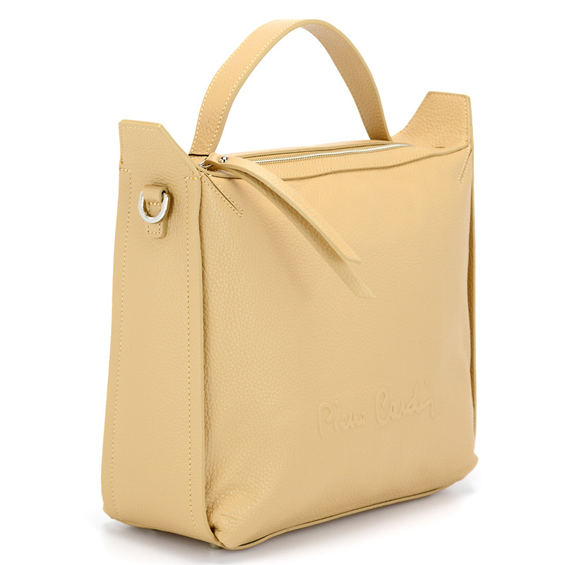 Damska listonoszka skórzana na ramię Pierre Cardin