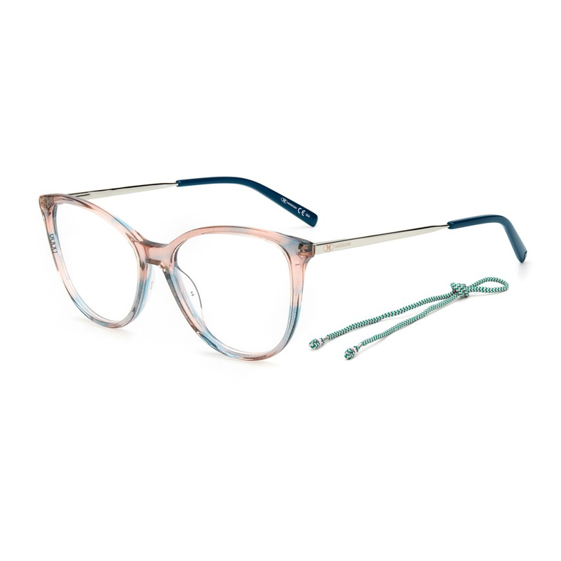 Okulary M MISSONI MMI-0016-DB1. Okulary, Kolor różowy. Kobieta.