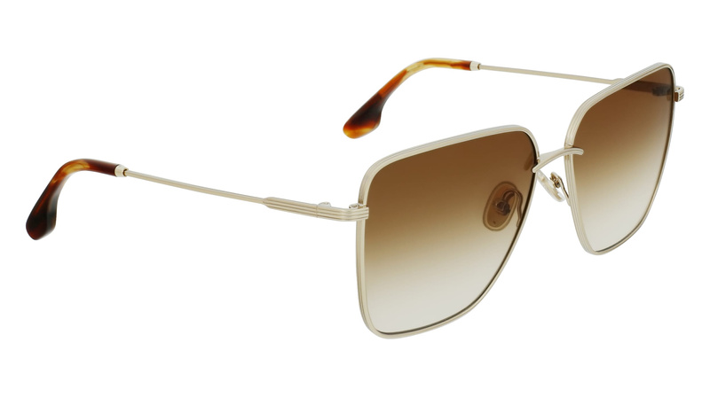 Okulary VICTORIA BECKHAM VB218S-702. Okulary przeciwsłoneczne, Kolor złoty. Kobieta.
