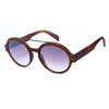 Okulary ITALIA INDEPENDENT 0913-BHS-044. Okulary przeciwsłoneczne, Kolor brązowy. Unisex.