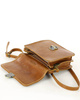 Torba skórzana kwadratowa premium Florence bag - MARCO MAZZINI czarna