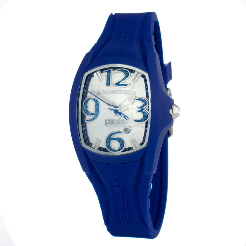 Zegarek CHRONOTECH CT7134L-01. Kwarcowy, Kolor biały. Kobieta.