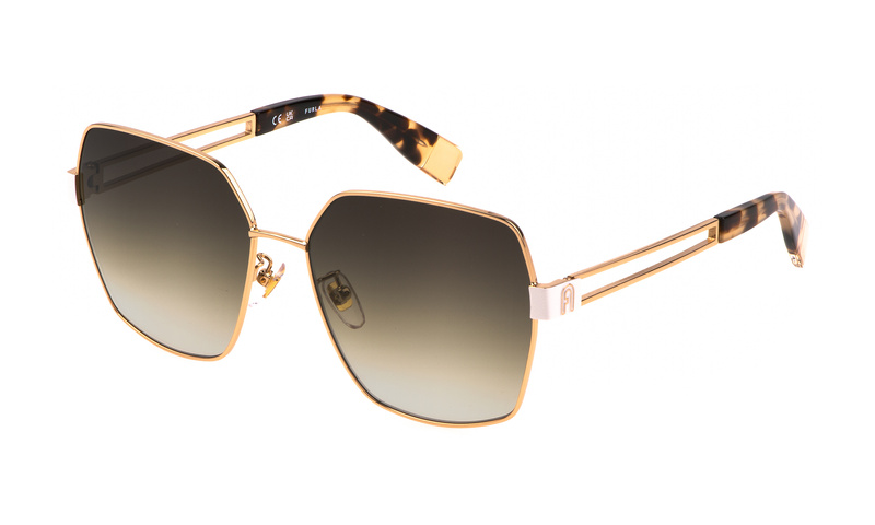 Okulary FURLA SFU716-590300. Okulary przeciwsłoneczne, Kolor złoty. Kobieta.