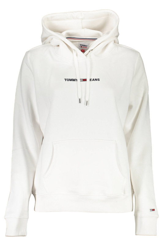 BLUZA TOMMY HILFIGER BEZ ZAMKA DAMSKA BIAŁA