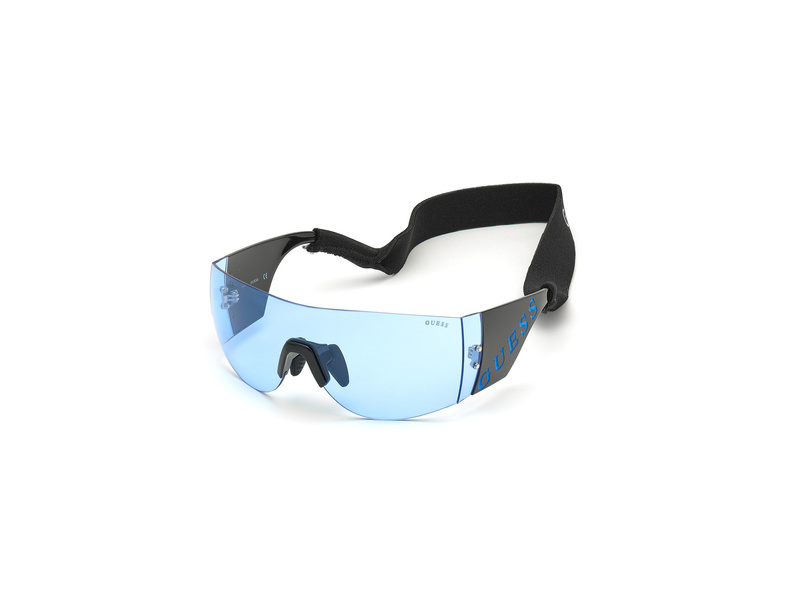 Okulary GUESS GU76620001V. Okulary przeciwsłoneczne, Kolor czarny. Kobieta.