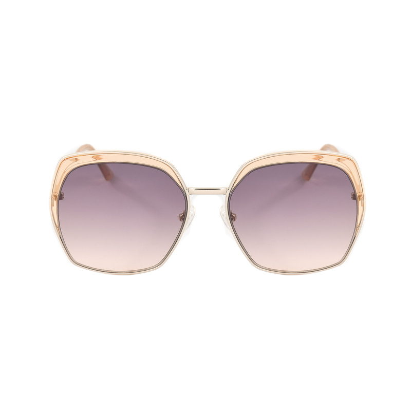 Okulary GUESS GF0410-5933F. Okulary przeciwsłoneczne, Kolor złoty. Kobieta.
