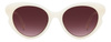 Okulary KATE SPADE ELINAGSVK6F33. Okulary przeciwsłoneczne, Kolor biały. Kobieta.