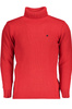 CZERWONY SWETER MĘSKI US GRAND POLO
