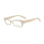 Okulary ALEXANDER MCQUEEN AMQ4203K6V. Okulary, Kolor żółty beżowy. Kobieta.