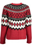 DESIGUAL SWETER DAMSKI CZERWONY